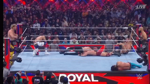 Royal Rumble Logan Paul GIF