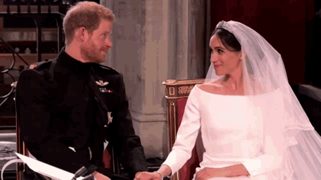 Royal Wedding Harry Meghan GIF