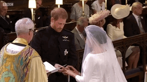 Royal Wedding Ring GIF