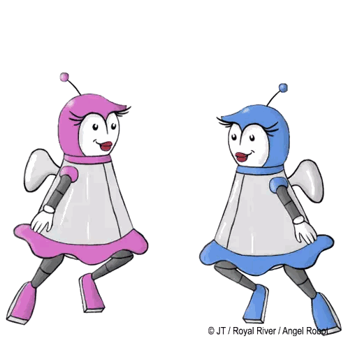 Royalriver Robotins Sticker