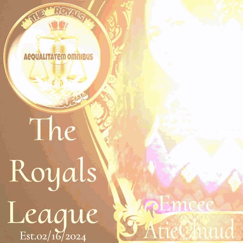 Royals League Poster With Woman