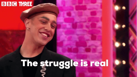 Ru Paul Struggle Bus Is Real GIF