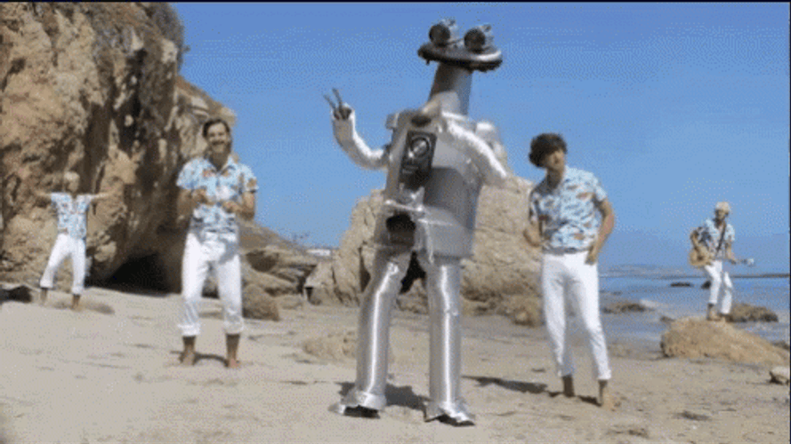 Rub Some Bacon On It Robot Dance GIF