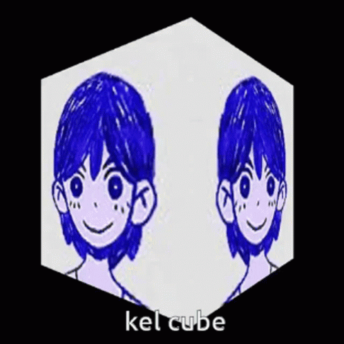 Rubik's Cube Omori Kei GIF