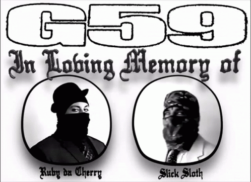 Ruby Da Cherry And Slick Sloth Are Featured On A Poster GIF