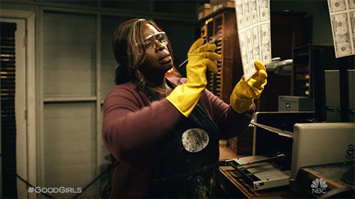 Ruby Hill Investigates Photo Negatives GIF