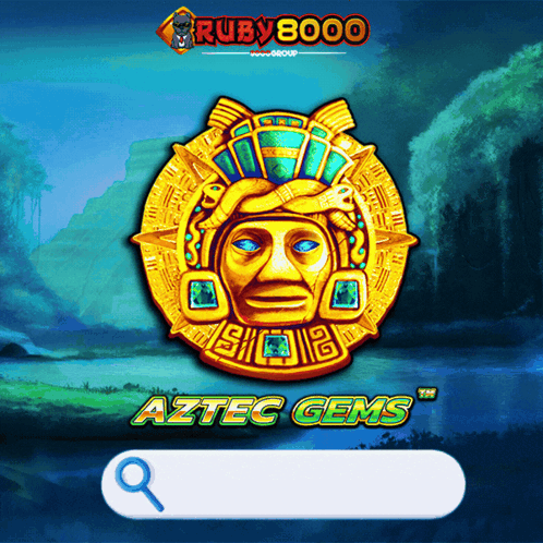Ruby8000 Aztec Gems Statue with Snake