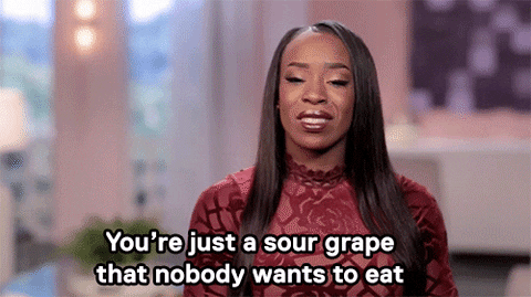 Rude Food Comment GIF