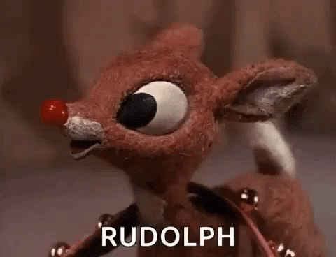 Rudolph Is Happy GIF
