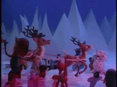 Rudolph Santa GIF
