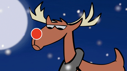 Rudolph Sudden Mood Swing GIF
