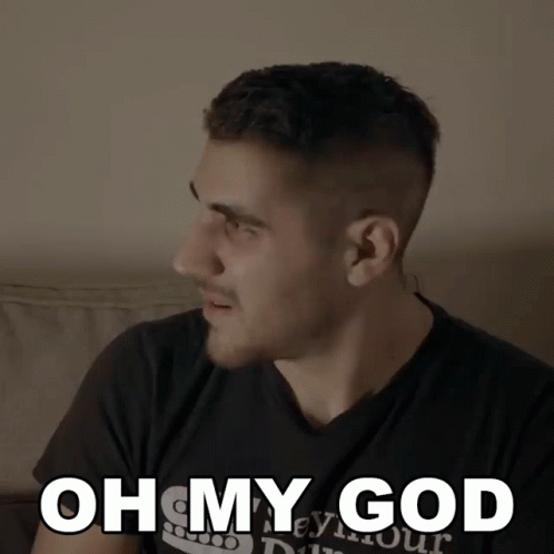 Rudy Ayoub Oh My God Meme GIF