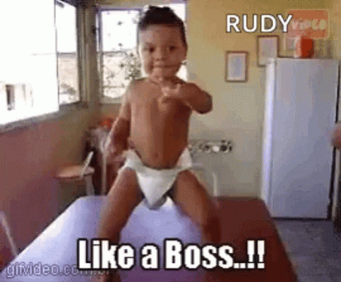 Rudy Like A Boss GIF