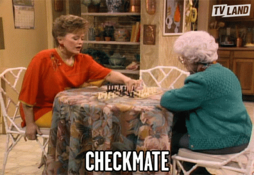 Rue Mcclanahan Checkmate GIF
