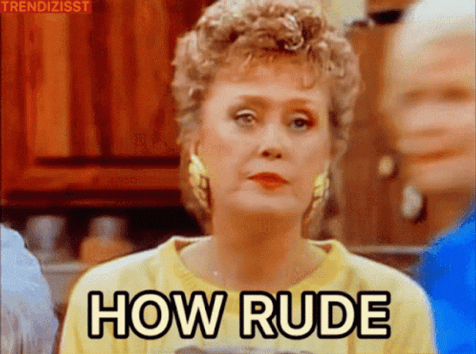Rue McClanahan Offended Reaction GIF
