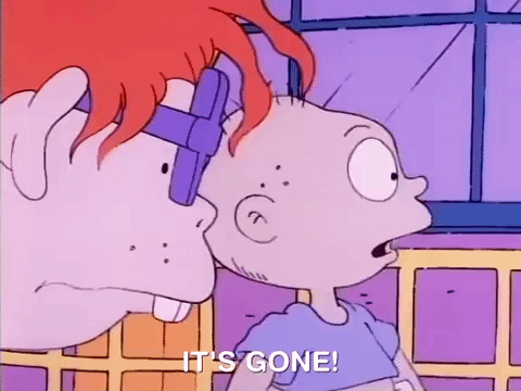 Rugrats And Its Gone GIF