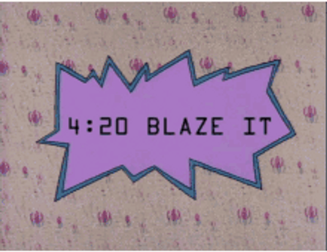 Rugrats Themed 420 Blaze It Animation GIF