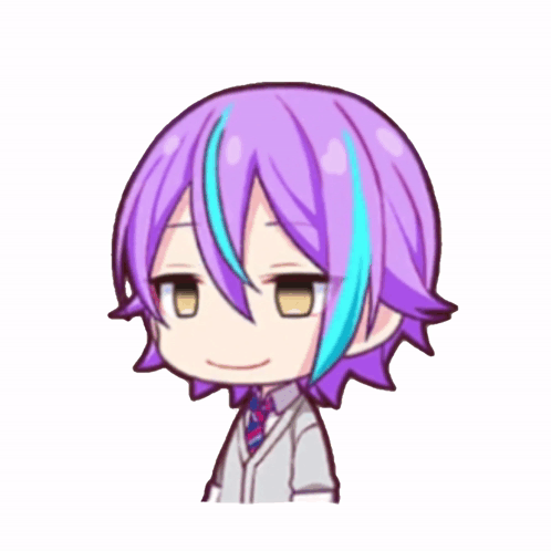 Rui Purple Hair GIF