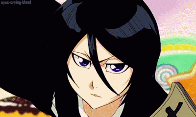 Rukia Kuchiki Purple Eyes GIF