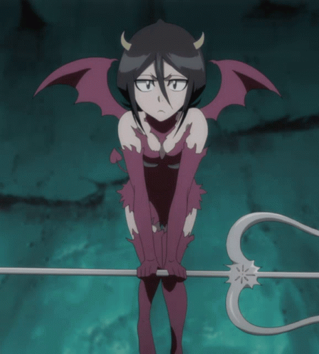 Rukia Kuchiki Cute Small Wings GIF