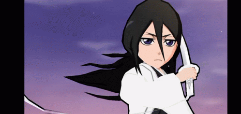 Rukia Kuchiki Summon Bankai Power GIF