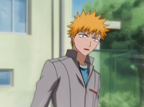 Rukia Kuchiki Smack Ichigo GIF