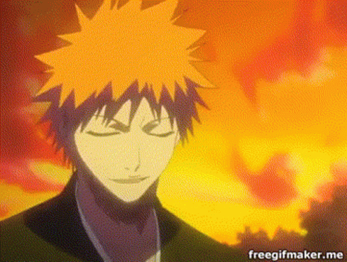 Ichigo Kurosaki Talking To Rukia Kuchiki GIF