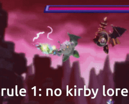 Rule 1 No Kirby Lore Meme GIF