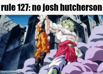 Rule 127 No Josh Hutcherson Broly Vs Goku GIF