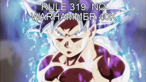 Rule 319 : No Warhammer 40K Is Displayed On A Screen GIF