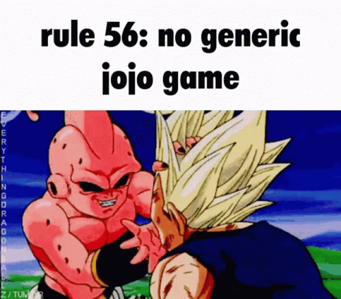 Rule 56 No Generic JoJo Game