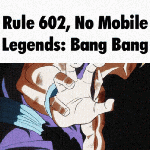Rule 602 No Mobile Legends Bang Bang Cartoon GIF