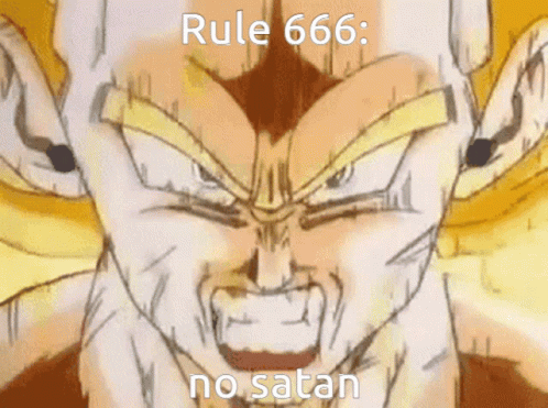 Rule 666 No Satan GIF