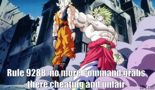 Rule 9288 Broly Vs Goku GIF