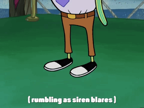 Rumbling As Siren Blares GIF