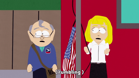 Rumbling South Park Scene GIF