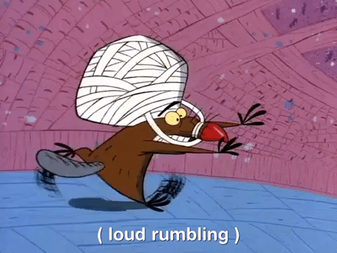 Rumbling The Angry Beavers Scene GIF