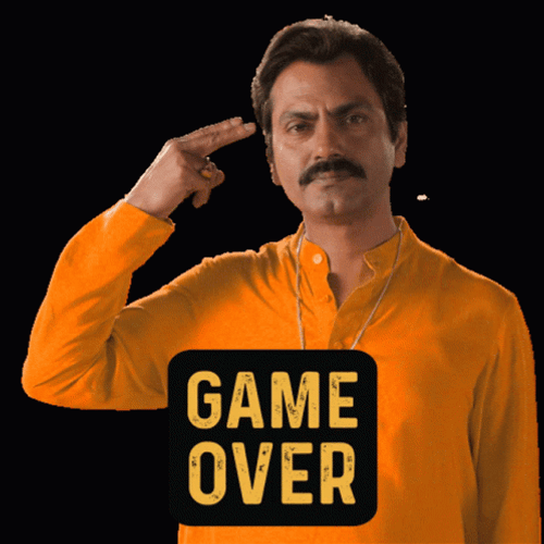 Run Fast Game Over GIF