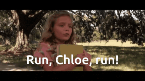 Run Forrest Run Run Chloe Run Gif GIF
