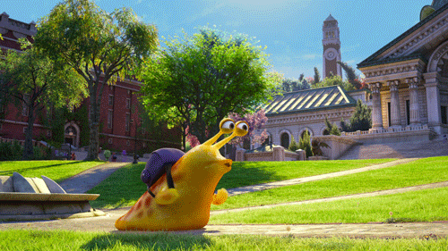 Run Slug Monster Student GIF