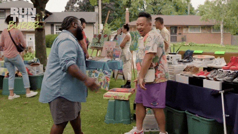 Run The Burbs Besties GIF