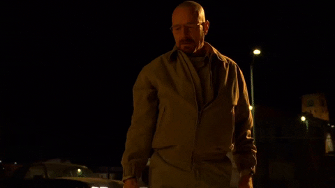 Run Walter White Breaking Bad GIF