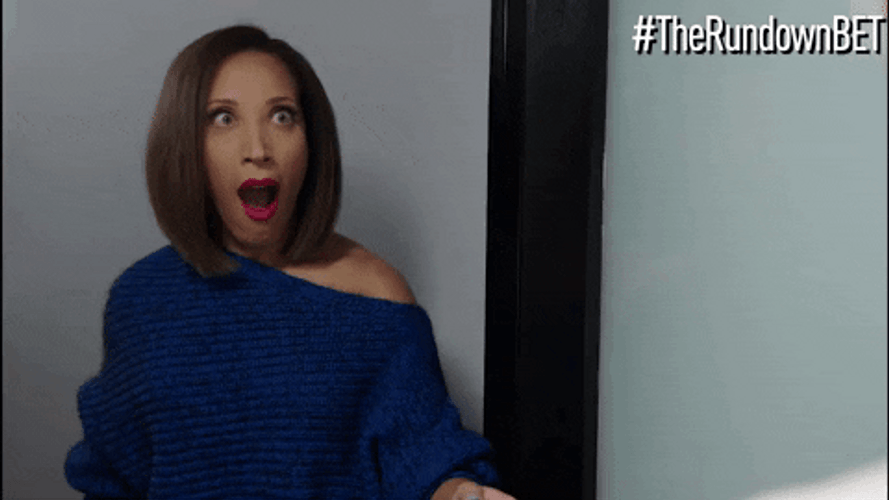 Rundown With Robin Thede Happy Then Sad Reaction GIF