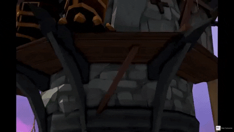 Runescape Giant On Throne GIF