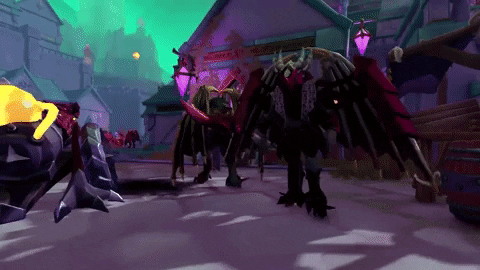 Runescape Huge Bird Walking GIF