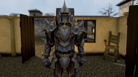Runescape Walking Behind A Guard GIF