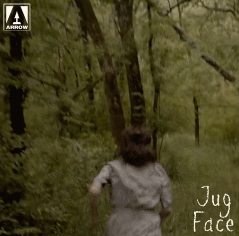Running Fast For Her Life GIF