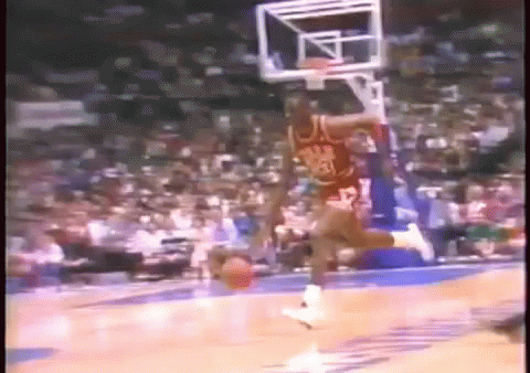 Running For Poster Dunk GIF