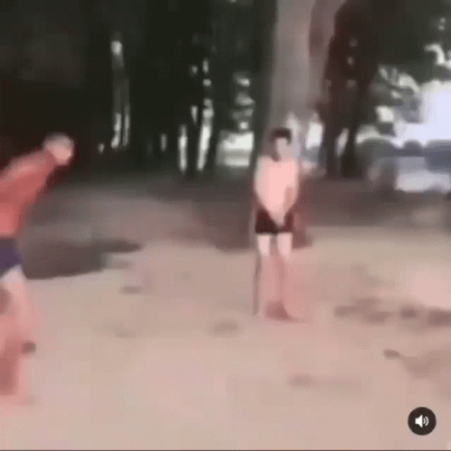 Running Jump Fails GIF