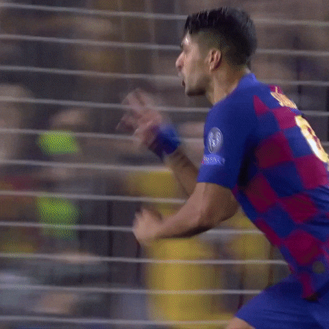 Running Luis Suarez GIF